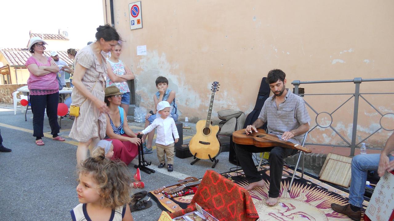 Un momento della festa