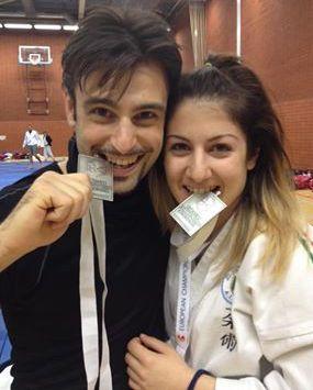 I centesi Vallieri e Paganini secondi agli europei nel duo mix