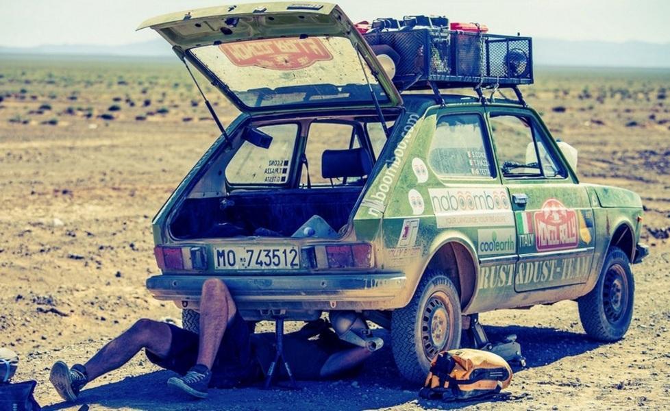 La Fiat 127 targata Modena che a 36 anni di vita arriva fino in Mongolia 