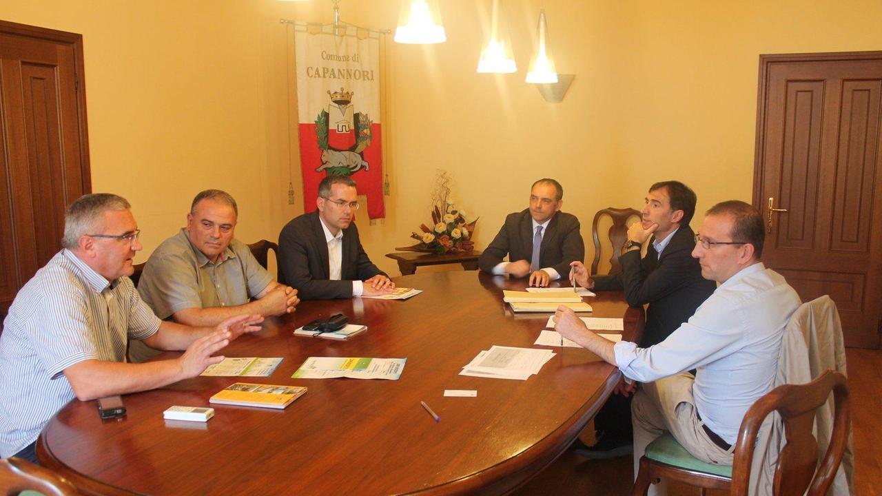 La delegazione croata a Capannori