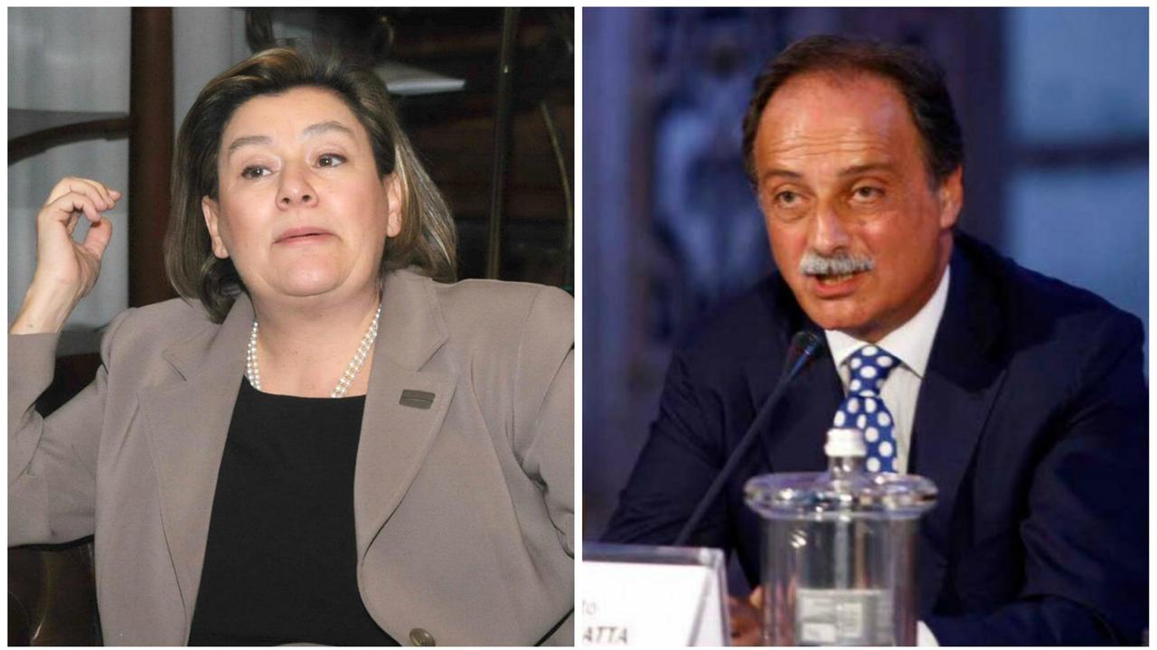 Giovanna Cagliostro, prefetto di Lucca, e Luigi Varratta, prefetto di Firenze