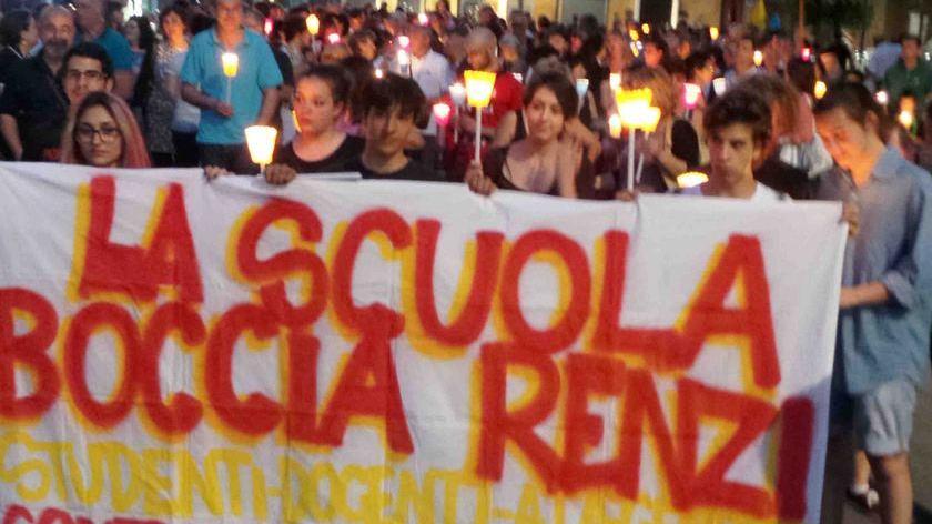 Sciopero, adesione corale scrutini saltati a scuola