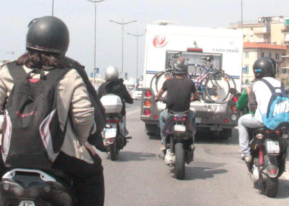 A Livorno tutti pazzi per lo scooter 