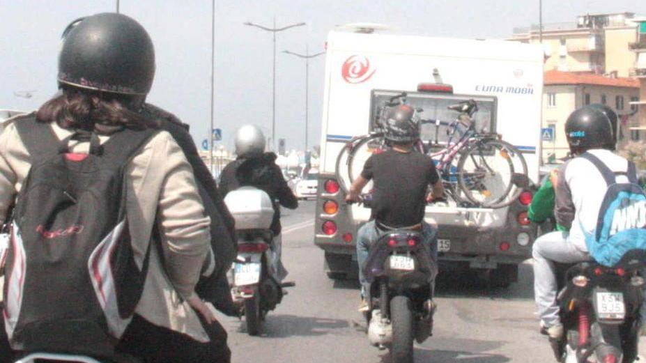A Livorno tutti pazzi per lo scooter