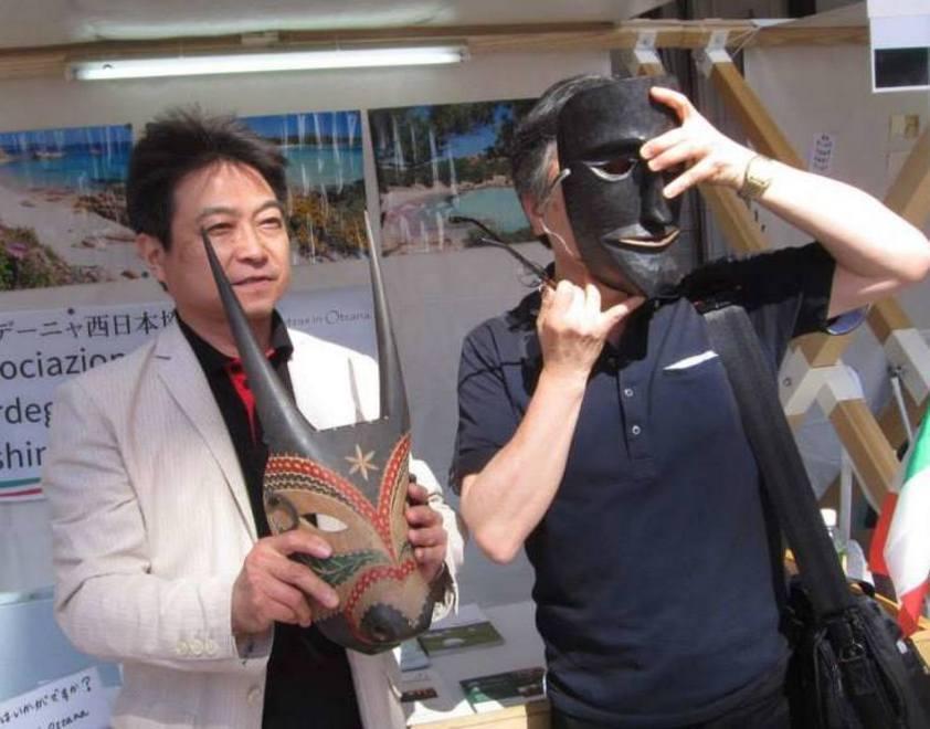 Il carnevale di Ottana in mostra in Giappone