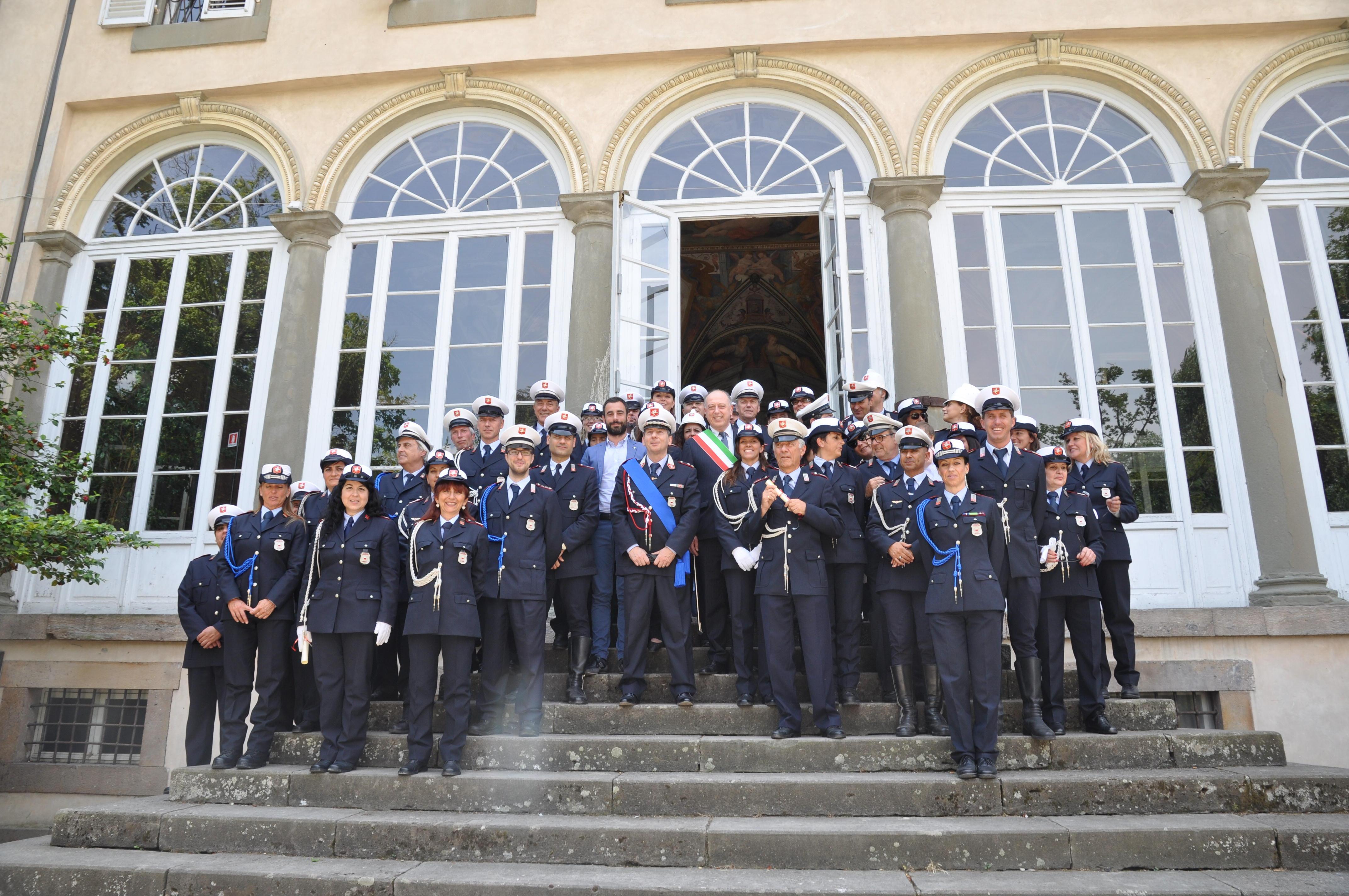 La polizia municipale