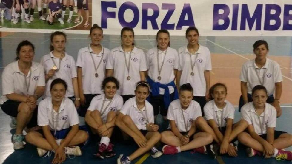 L’Under 13 Biomedical Enegan è terza al campionato regionale