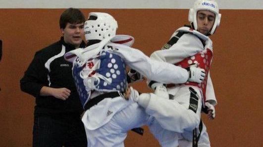Taekwondo, saggio di fine anno alla palestra dei Vigili del fuoco