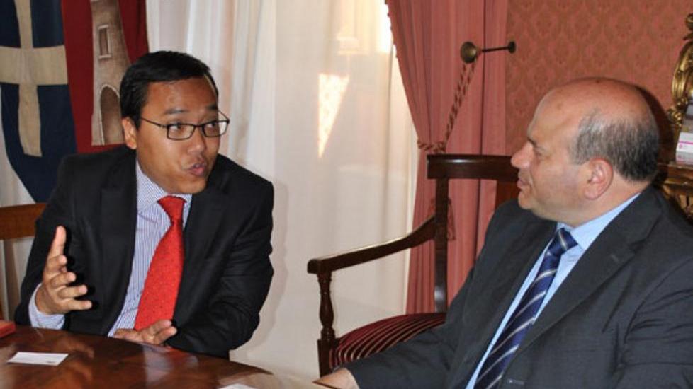 L’ambasciatore del Vietnam in visita a Palazzo Ducale