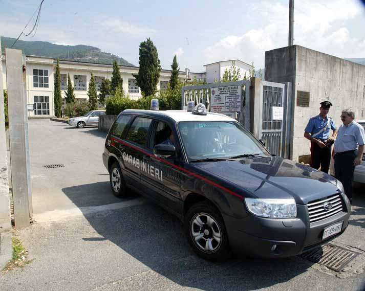 Sopralluogo dei Nas al cimitero di Mirteto