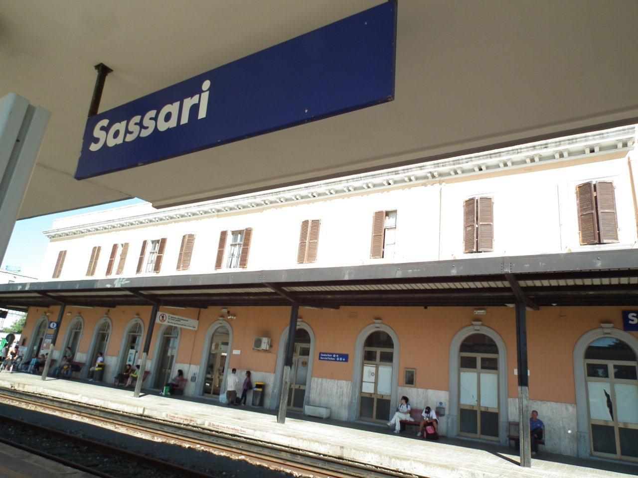La stazione ferroviaria di Sassari