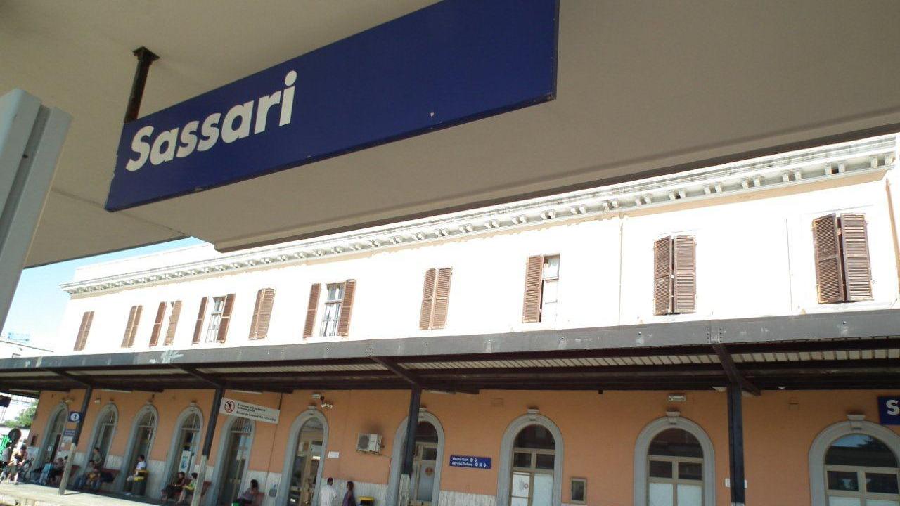La stazione ferroviaria di Sassari