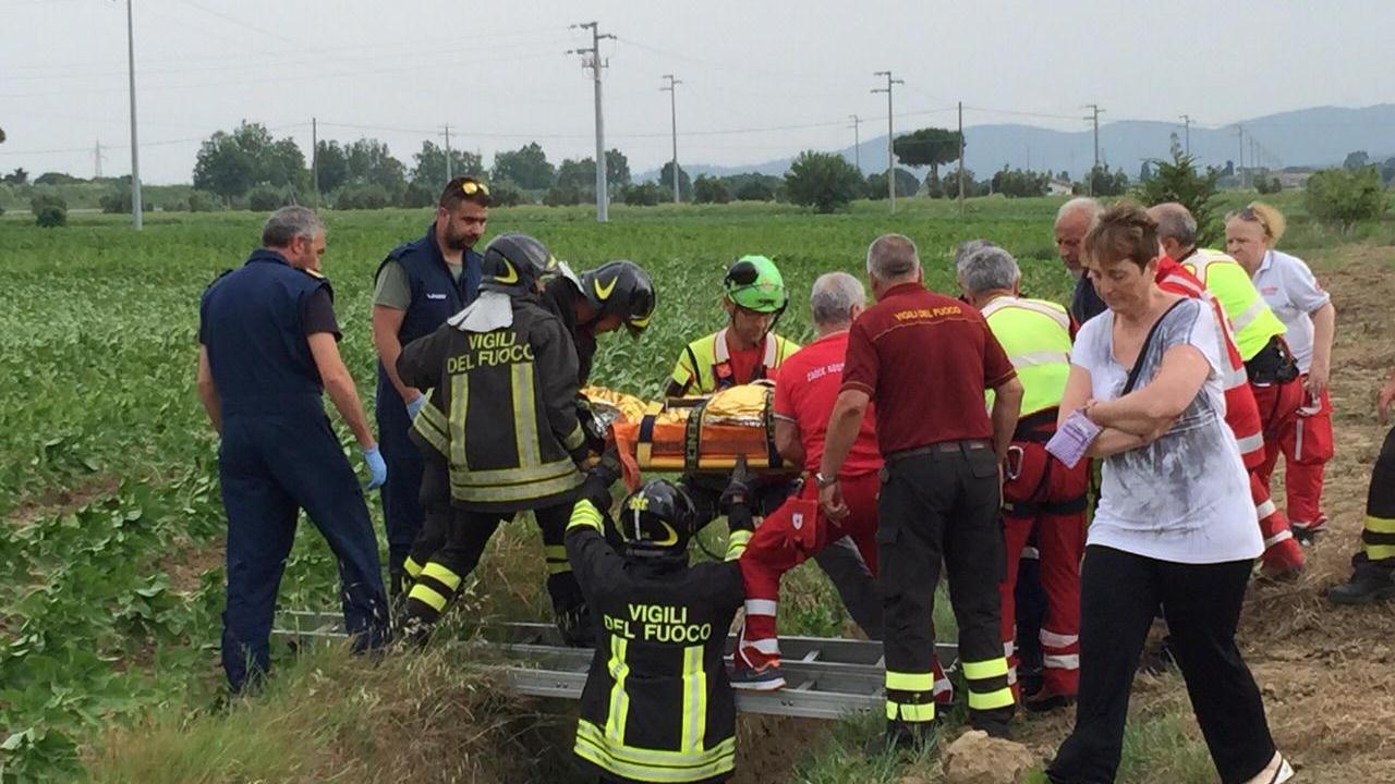I soccorsi al giovane