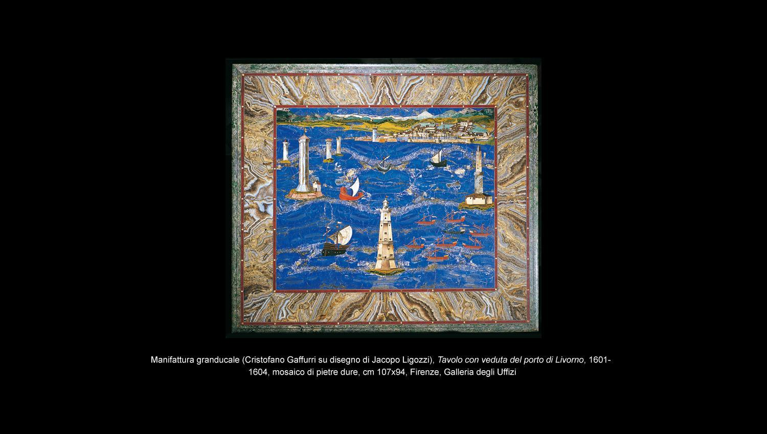 Nei lapislazzuli dei Medici il blu magico del mare livornese 