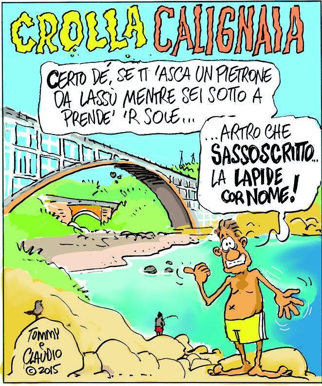 I “ponti”? A noi ci riescano solo velli delle vaànze! 