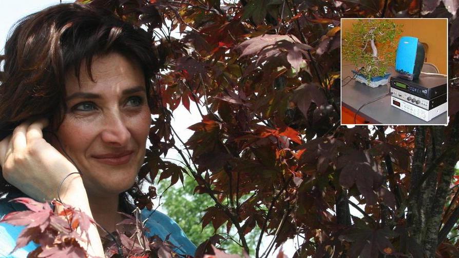 Federica ascolta e racconta la voce e i sensi delle piante