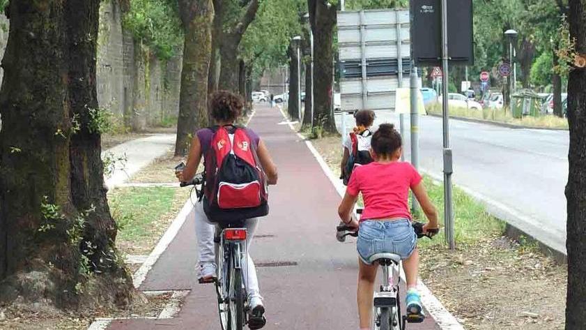 Venti nuove panchine lungo la pista ciclabile