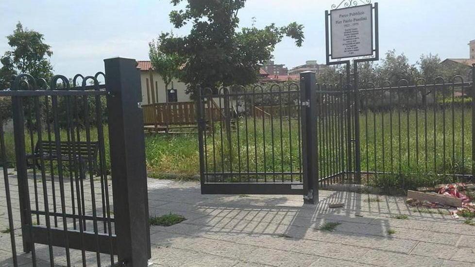 Più bello e sicuro il parco intitolato a Pier Paolo Pasolini