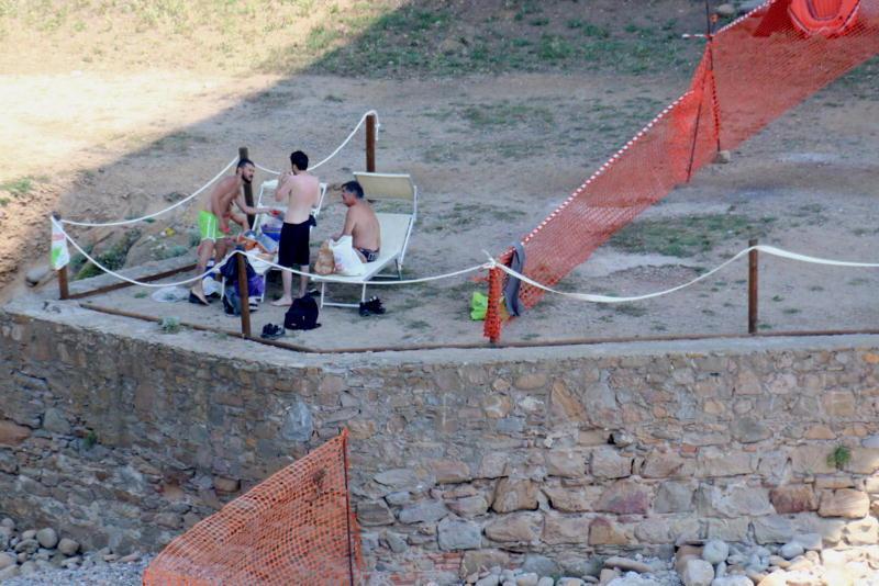 Ponte di Calignaia, interventi con le funi Incertezza sui tempi