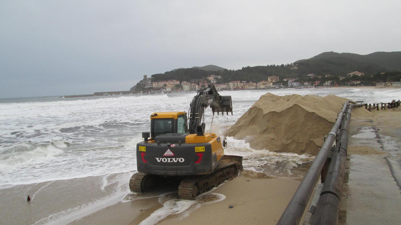 Intervento alla foce del Bovalico