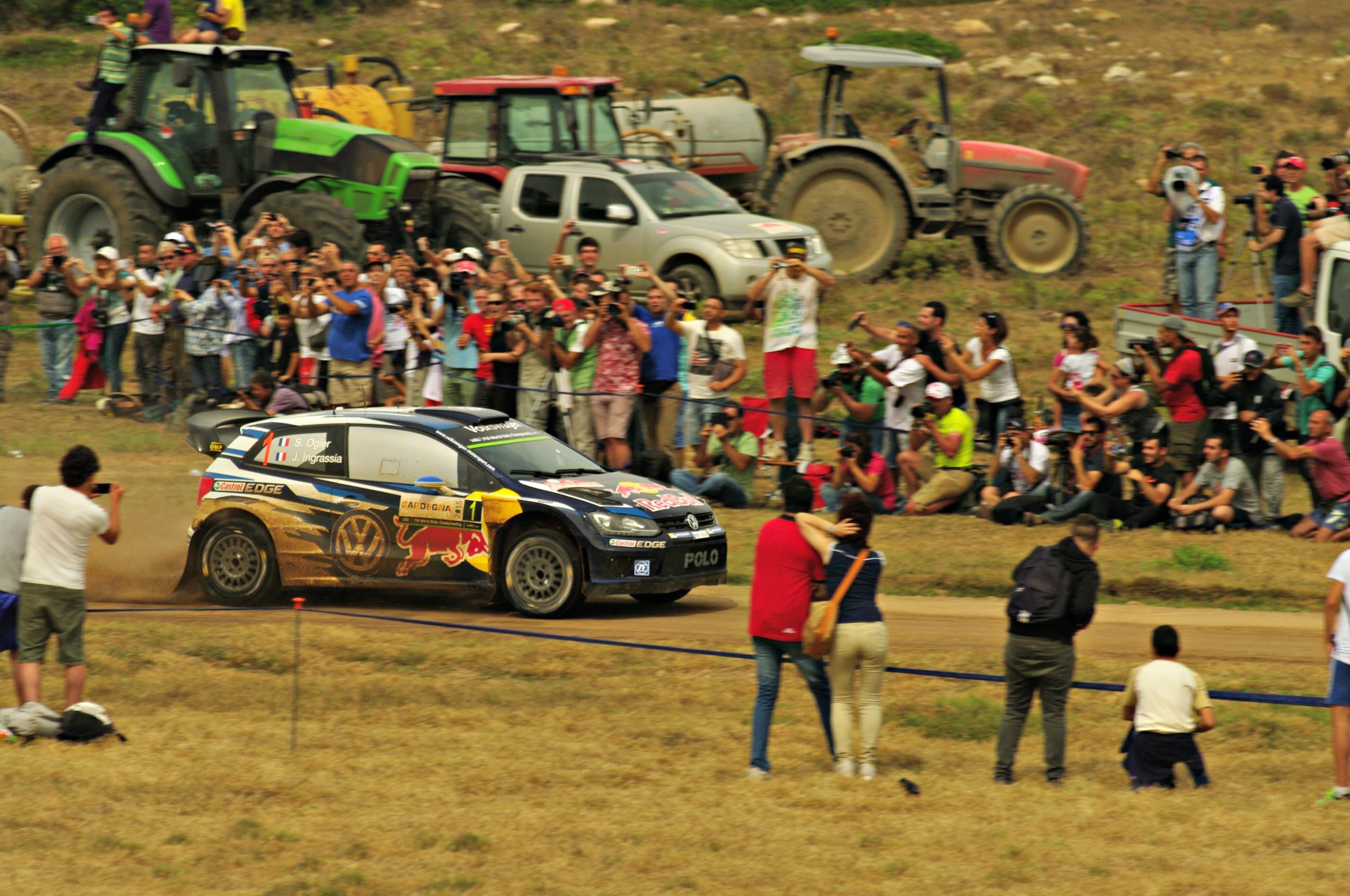 Un passaggio del Rally di Sardegna