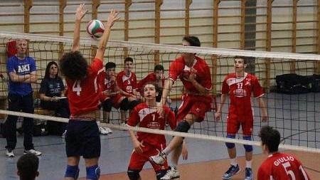 Una gara del Volley Prato Under 15
