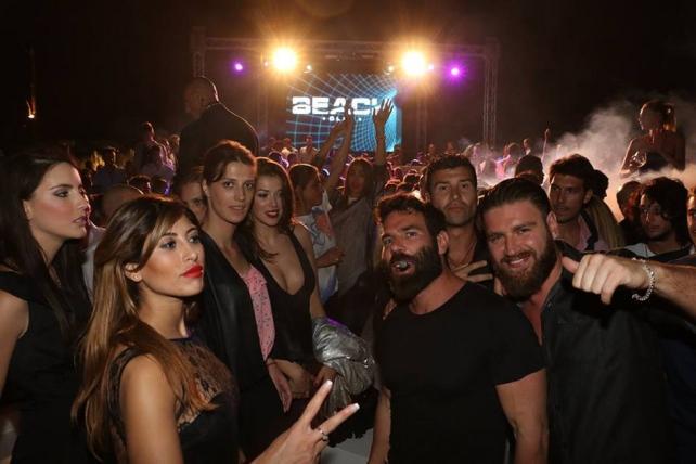 Dan Bilzerian al Beach Club del Cinquale (foto Matelli)