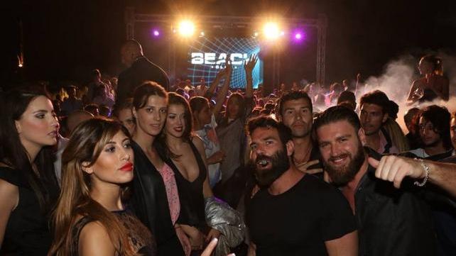 Dan Bilzerian al Beach Club del Cinquale (foto Matelli)