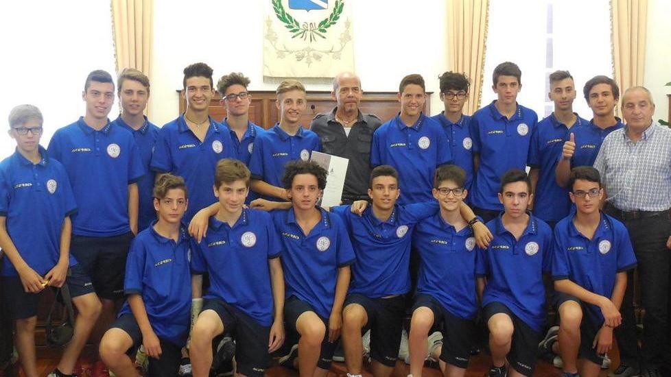 Navacchio Zambra, i Giovanissimi ricevuti dall’assessore Ribechini