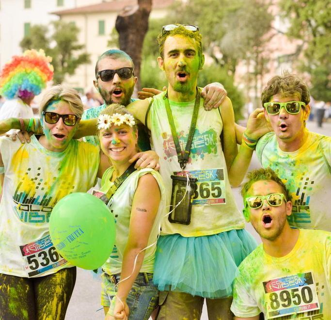 Un’esplosione... di colori in centro