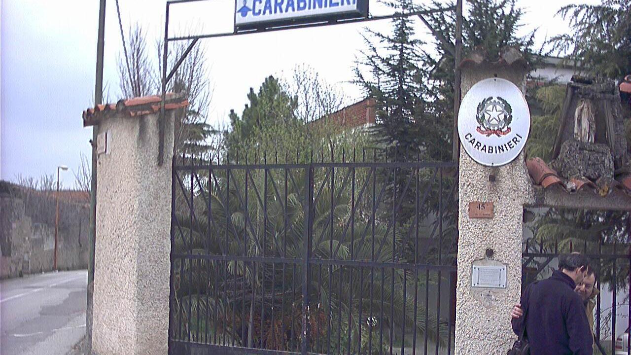 Orroli, la caserma dei carabinieri