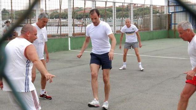 La «gabbionata» livornese di Max Allegri