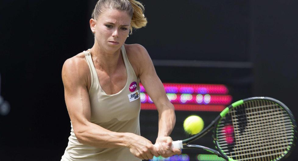 Tennis, il primo sorriso di Camila 