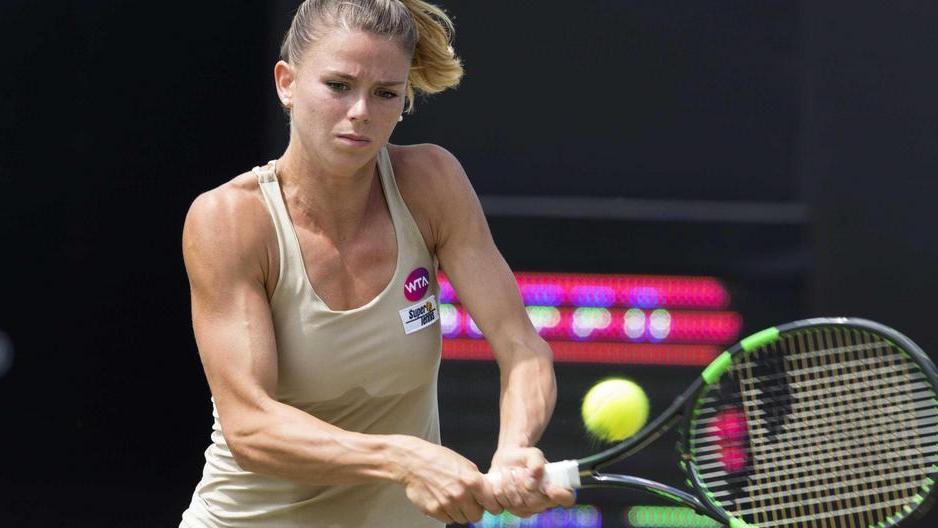 Tennis, il primo sorriso di Camila