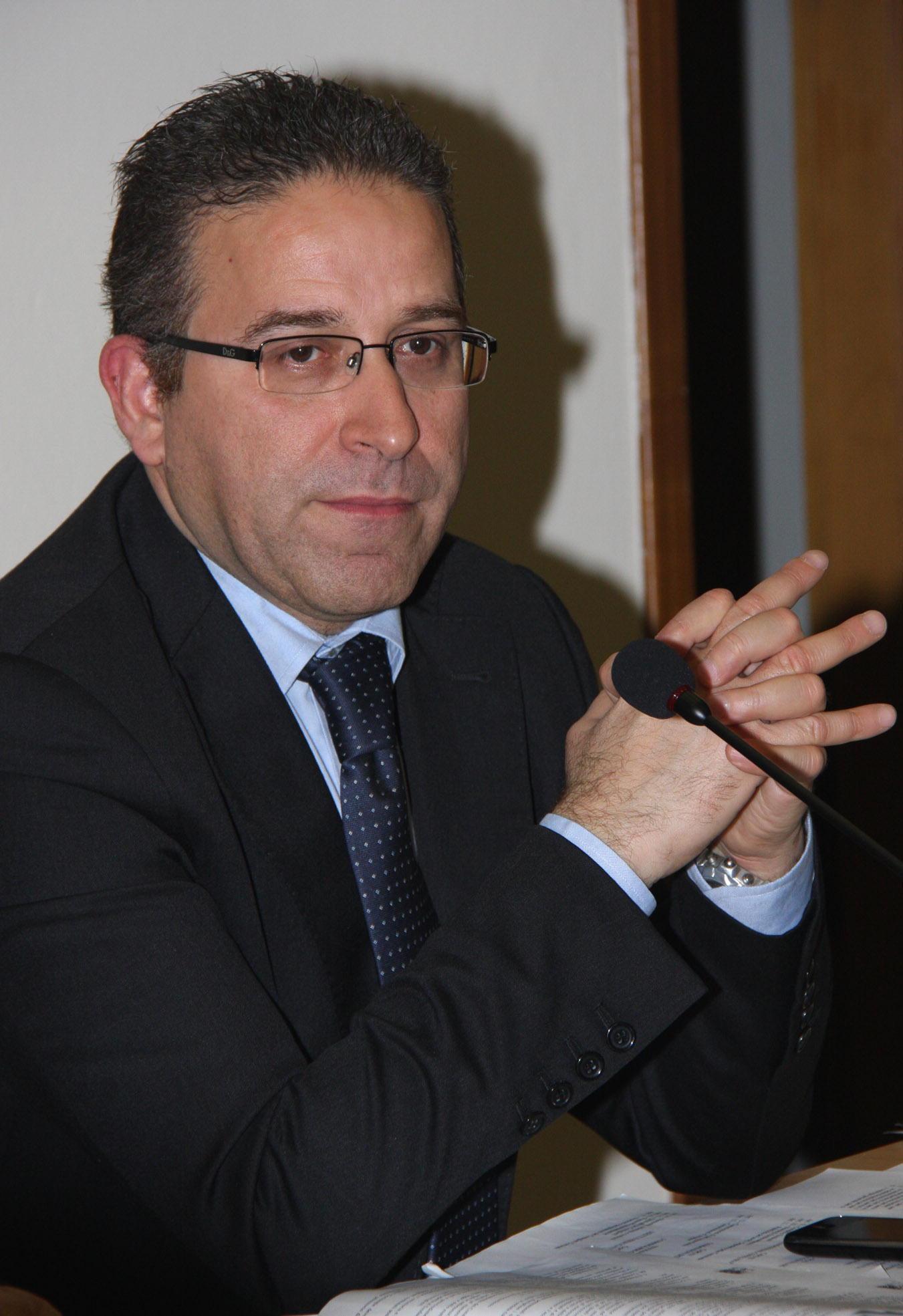 L'assessore alla Cultura Giuseppe Forastiero