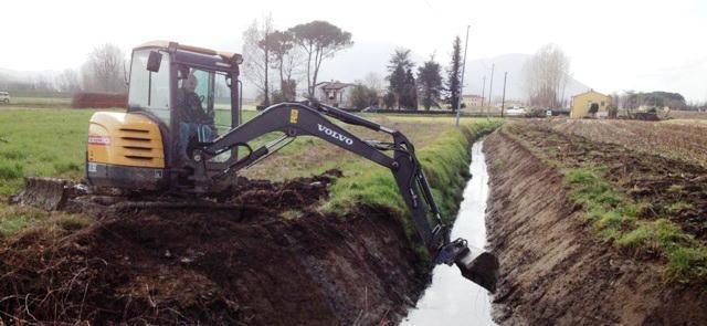 Un intervento della Bonifica (foto d'archivio)