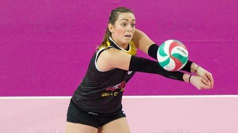 Silvia Lotti in ricezione (foto di Matteo Morotti)