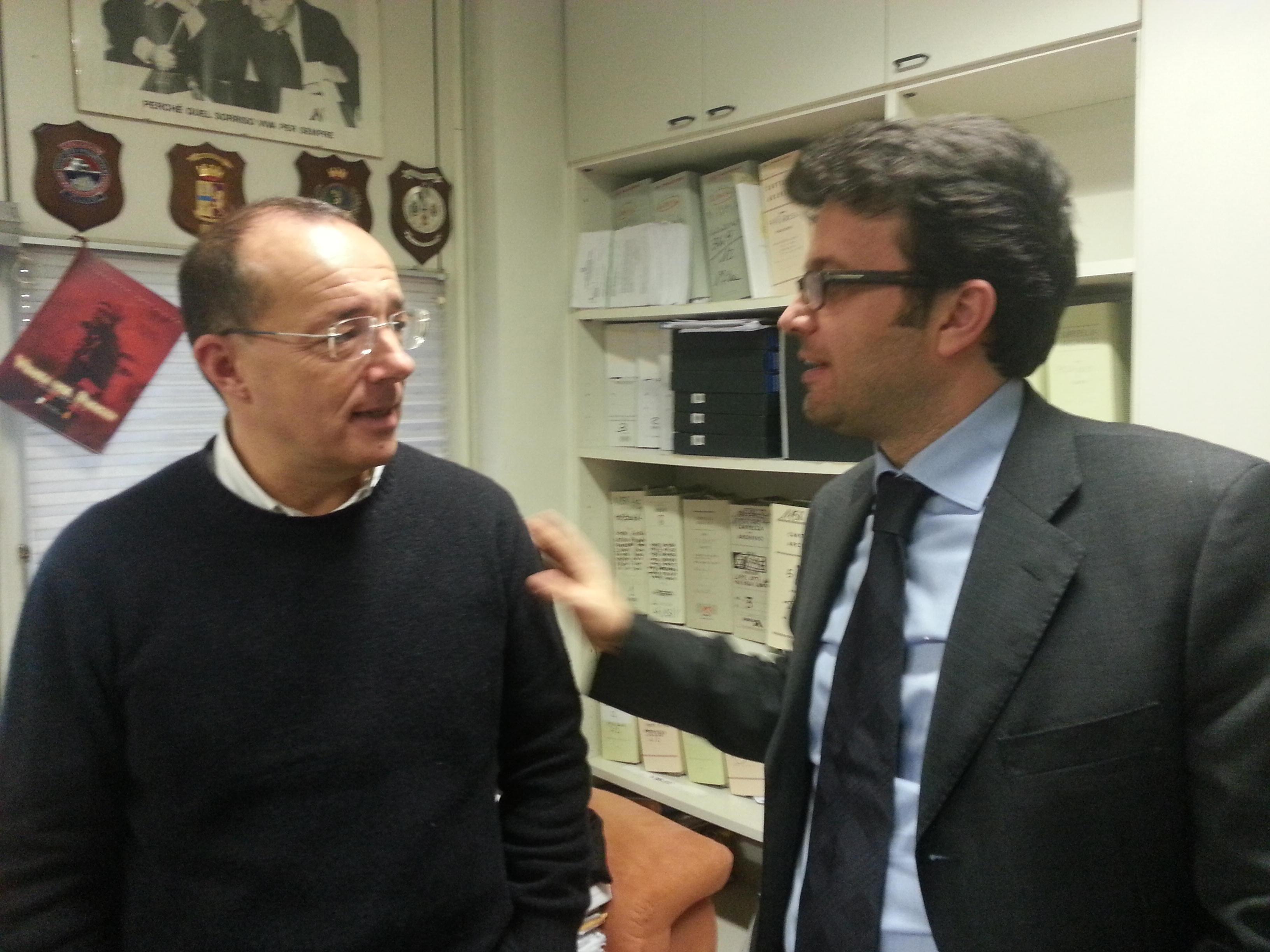 I sostituti procuratori Antonio Sangermano e Lorenzo Gestri