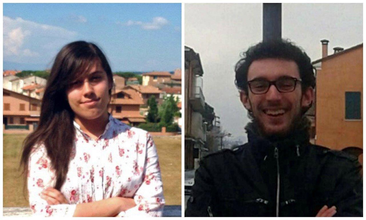 Maria Betrice Vinci e Eric Tremolanti, i due studenti superbravi