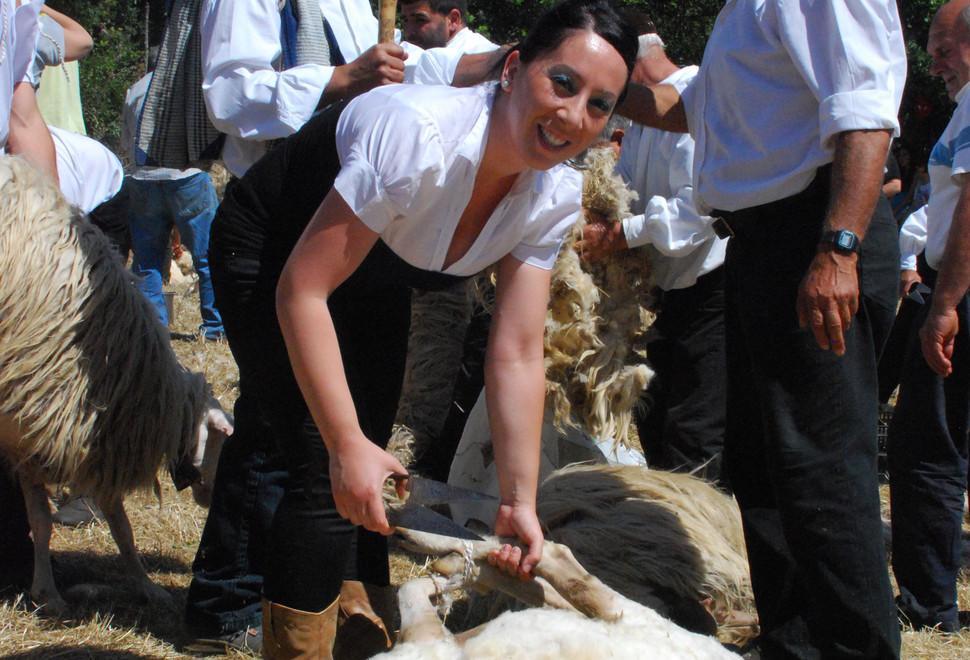 Su tusonzu, festa della tosatura con un lauto pranzo