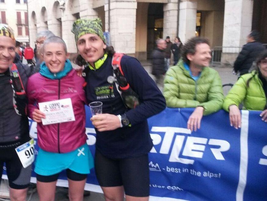 Sighinolfi e De Maria insieme al traguardo