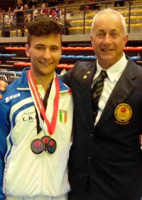 Karate d’oro Piancatelli è campione europeo