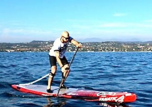 Valente e la traversata da 220 km sulla tavola Sup nel nome di Sofia
