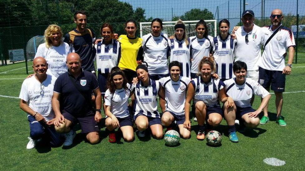 Le ragazze terribili del calcio a 5 Rosignano vince il titolo italiano
