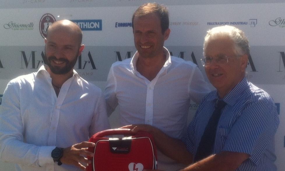 Con Allegri arriva il defibrillatore