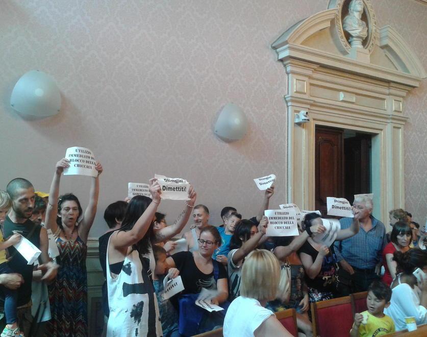 Chiccaia, l’assessore placa la protesta 