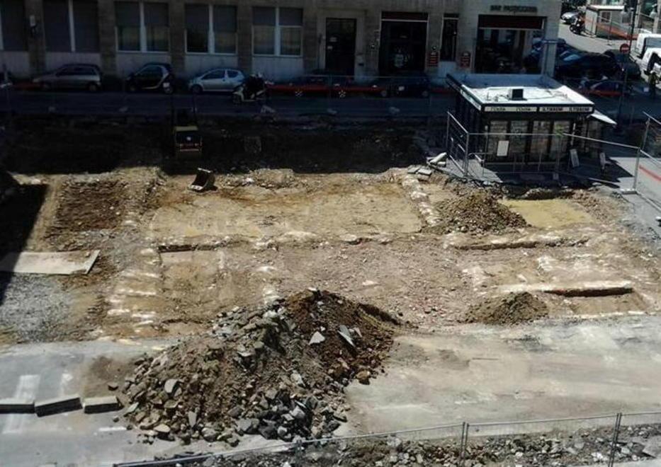 Le fondamenta resteranno visibili 