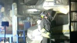 Incendio nell’officina I pompieri limitano i danni