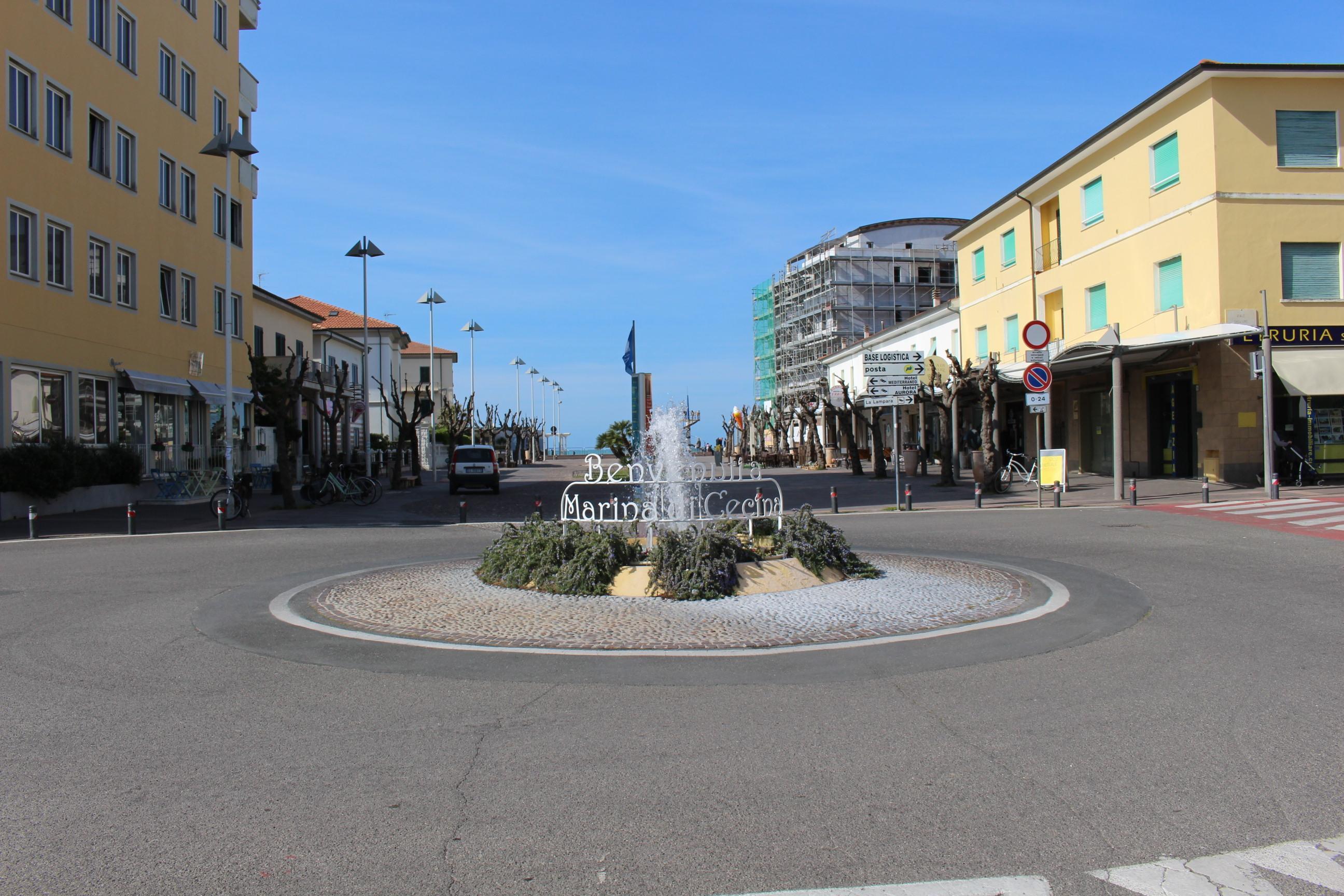 Largo Cairoli a Cecina