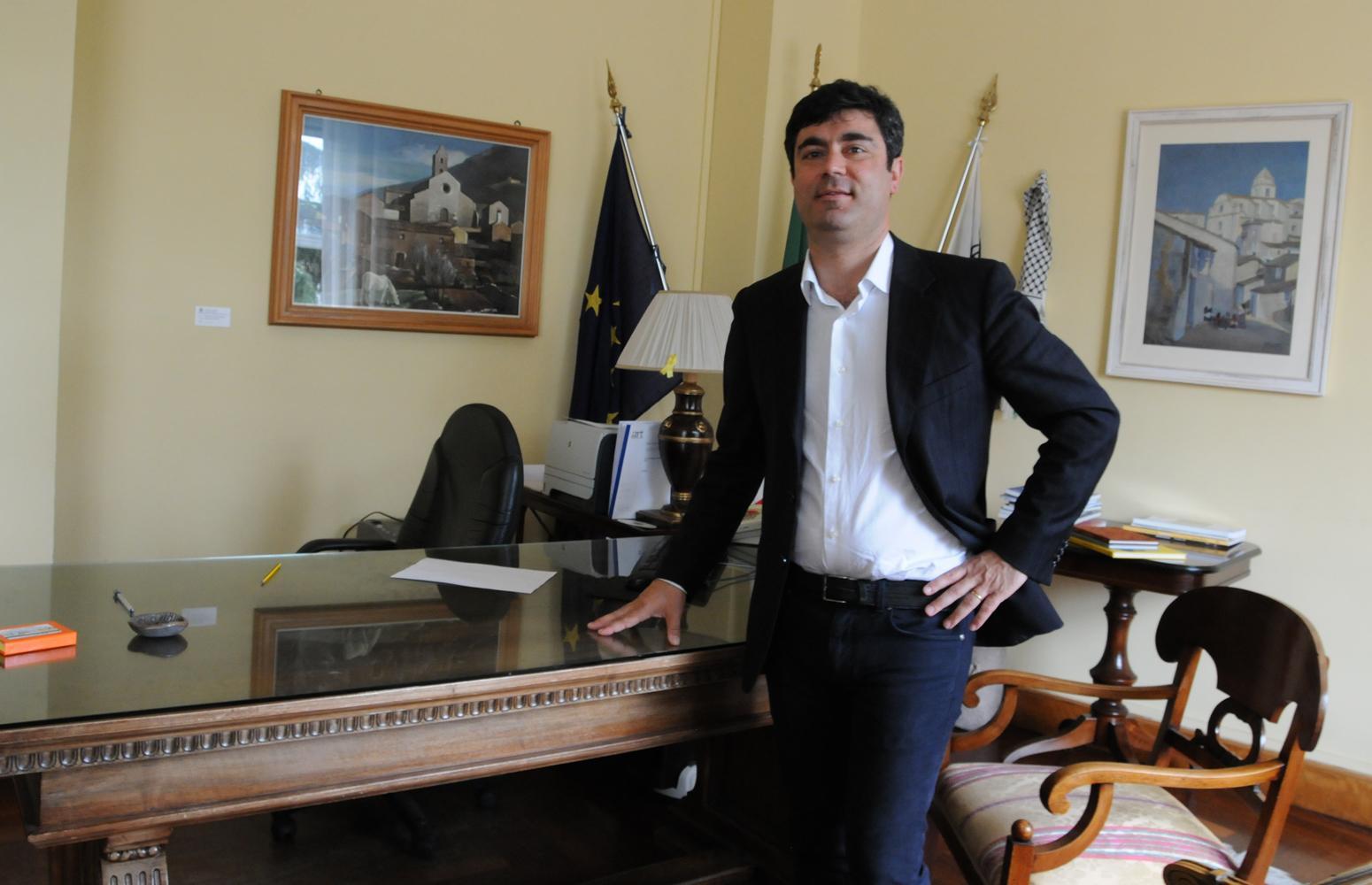 Il neo sindaco Andrea Soddu